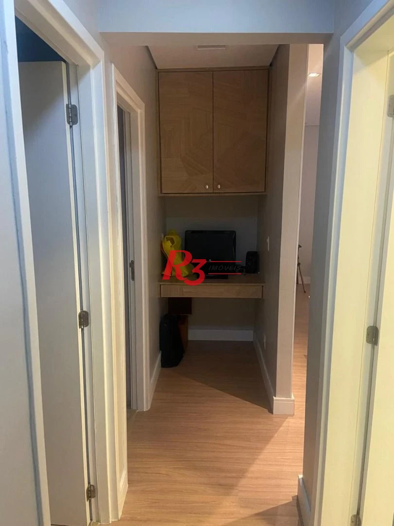 Apartamento com 3 dormitórios à venda, 84 m² por R$ 745.000,00 - Marapé - Santos/SP