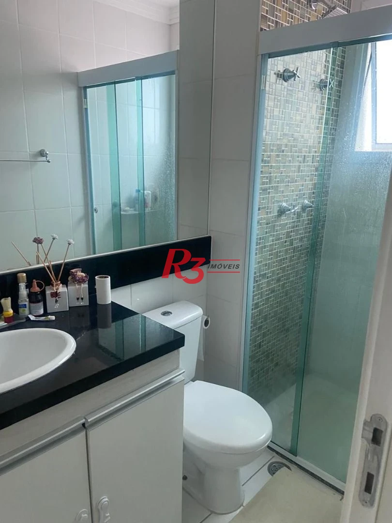 Apartamento com 3 dormitórios à venda, 84 m² por R$ 745.000,00 - Marapé - Santos/SP