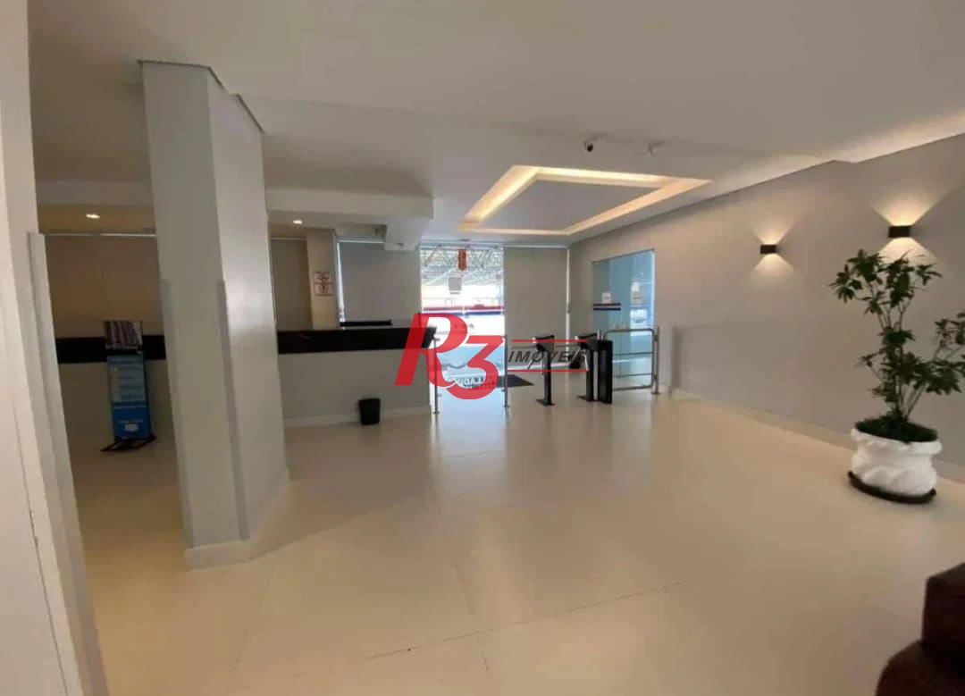 Flat com 1 dormitório à venda, 36 m² por R$ 266.000,00 - Centro - São Vicente/SP
