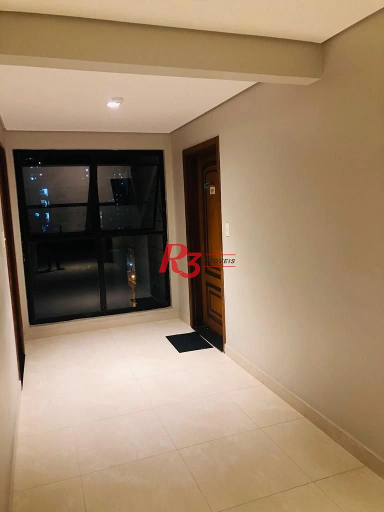 Flat com 1 dormitório à venda, 36 m² por R$ 266.000,00 - Centro - São Vicente/SP