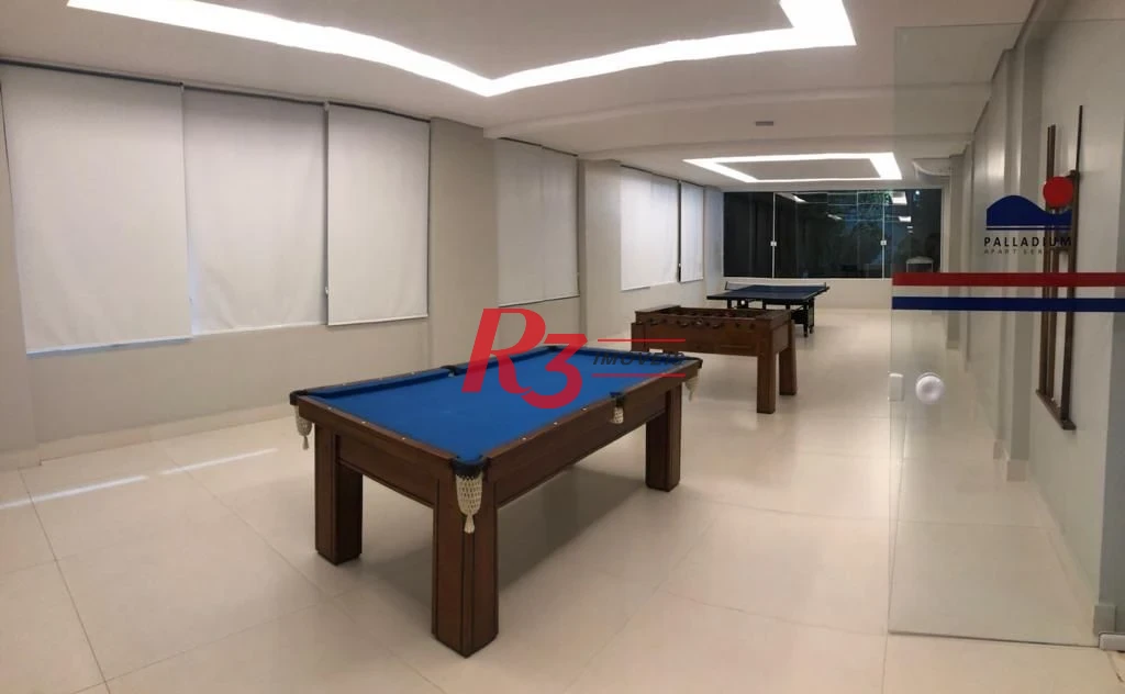 Flat com 1 dormitório à venda, 36 m² por R$ 266.000,00 - Centro - São Vicente/SP