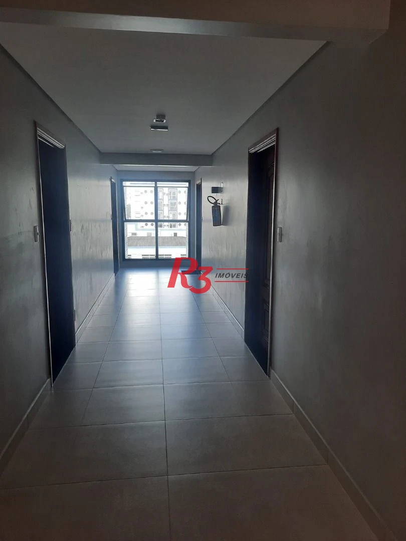 Flat com 1 dormitório à venda, 36 m² por R$ 266.000,00 - Centro - São Vicente/SP