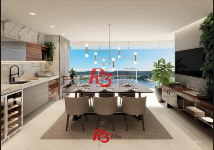 Apartamento à venda, 163 m² por R$ 3.250.000,00 - Ponta da Praia - Santos/SP