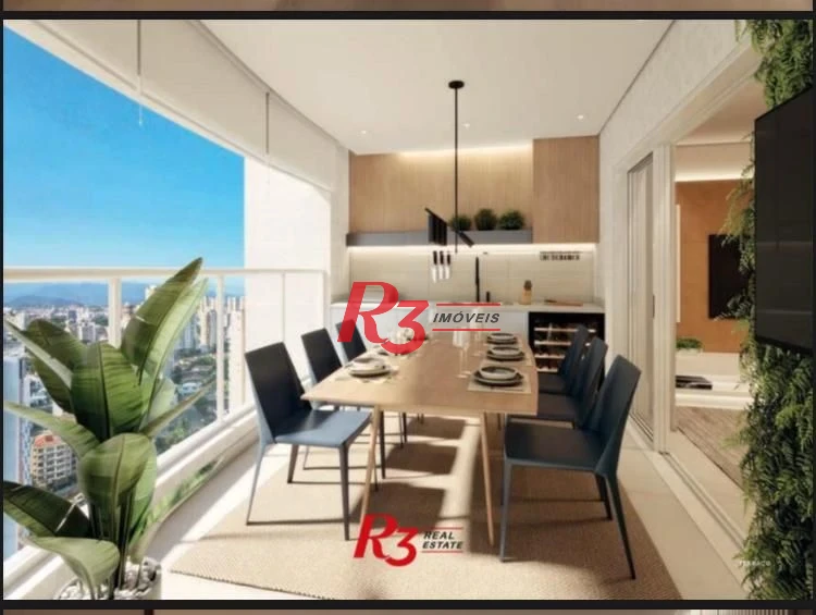 Apartamento à venda, 163 m² por R$ 3.250.000,00 - Ponta da Praia - Santos/SP