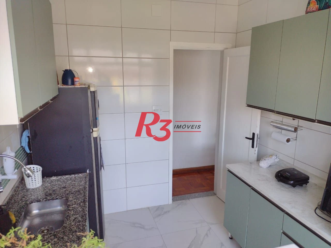 Apartamento com 2 dormitórios à venda, 78 m² por R$ 340.000,00 - Campo Grande - Santos/SP