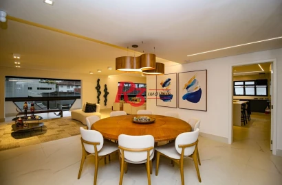 Apartamento à venda, 320 m² por R$ 3.800.000,00 - Boqueirão - Santos/SP
