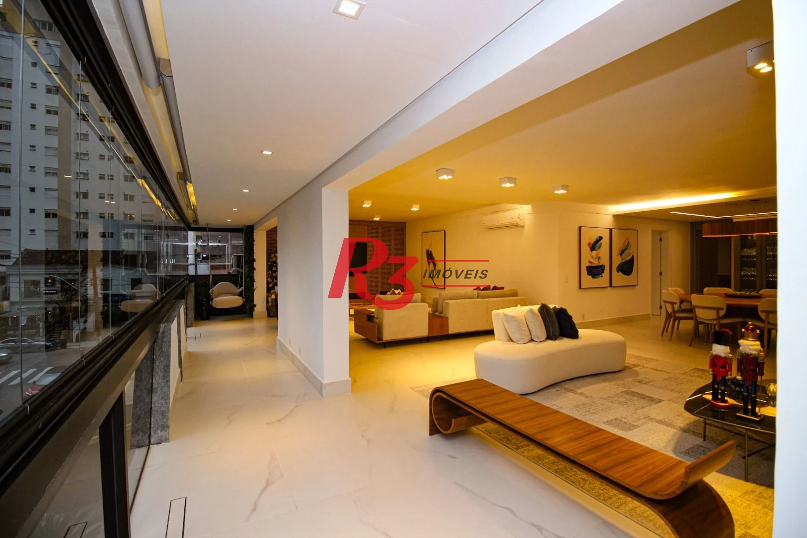 Apartamento à venda, 320 m² por R$ 3.800.000,00 - Boqueirão - Santos/SP