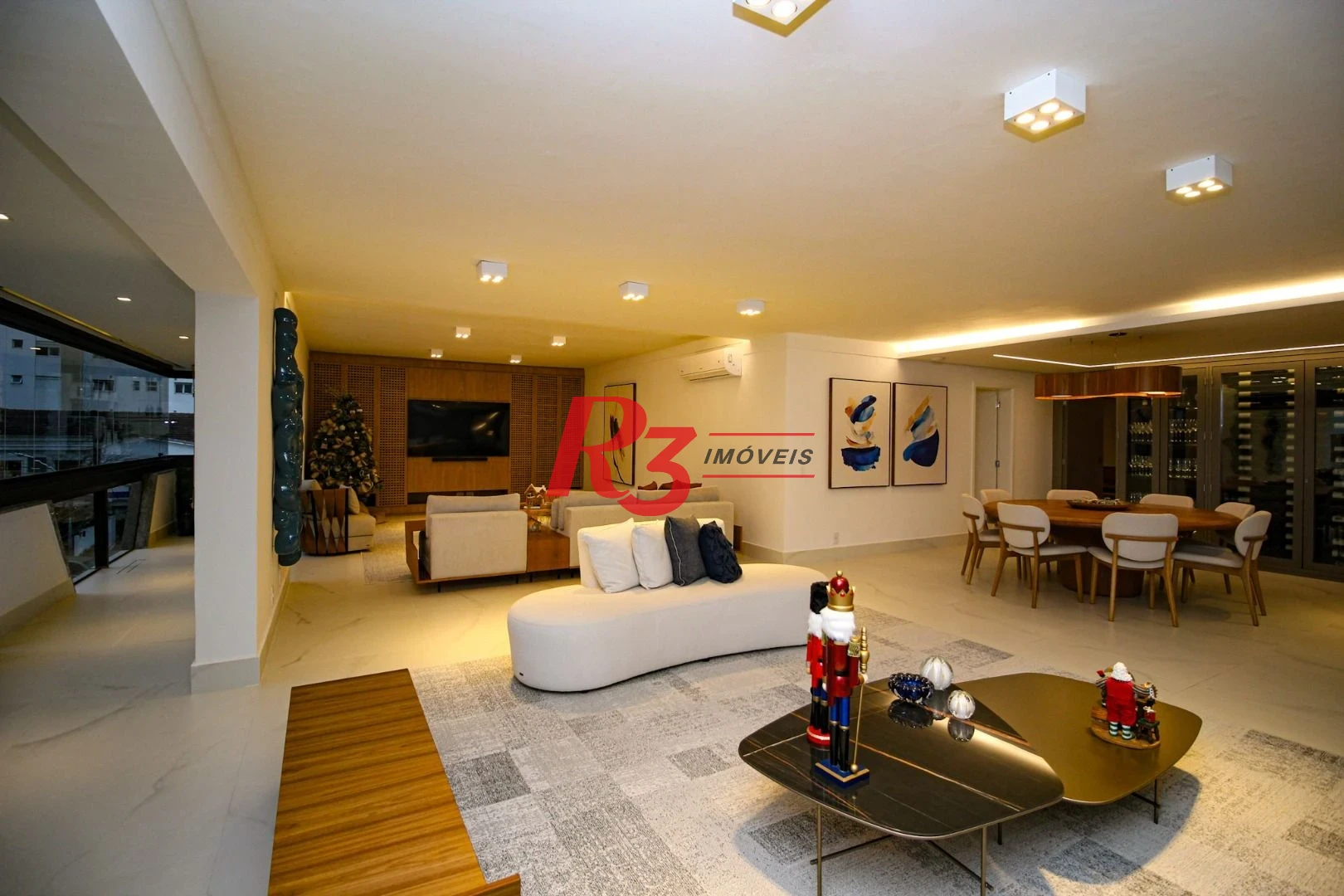 Apartamento à venda, 320 m² por R$ 3.800.000,00 - Boqueirão - Santos/SP