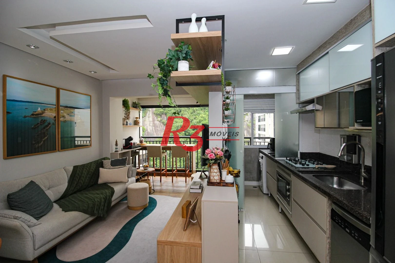 Apartamento à venda, 65 m² por R$ 840.000,00 - Marapé - Santos/SP