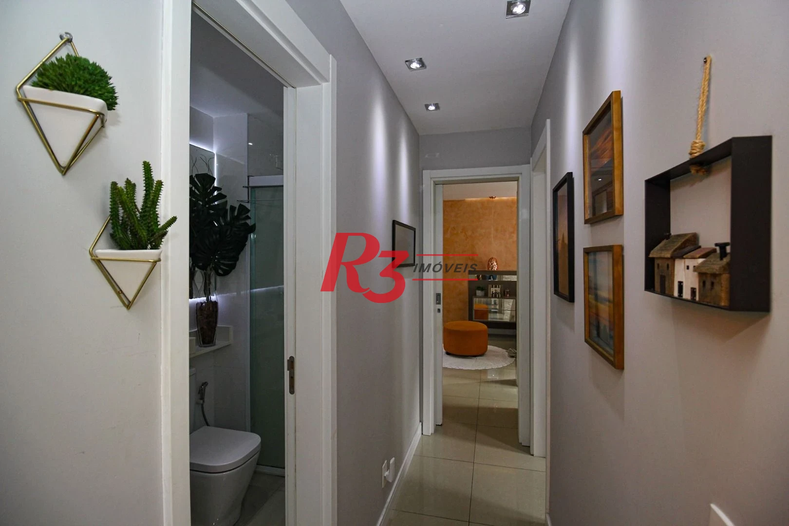 Apartamento à venda, 65 m² por R$ 840.000,00 - Marapé - Santos/SP