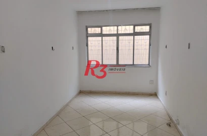 Apartamento com 2 dormitórios à venda, 110 m² por R$ 390.000,00 - Boqueirão - Santos/SP