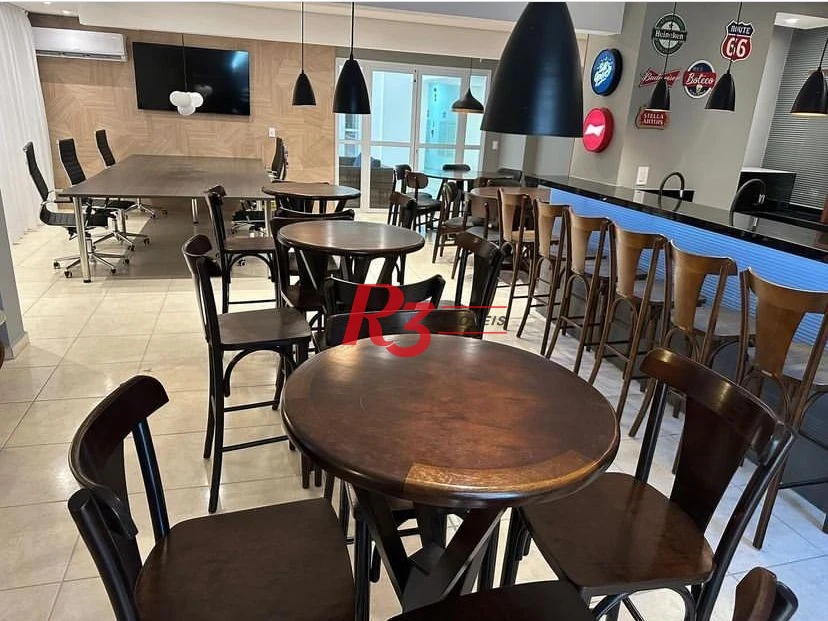 Apartamento com 2 dormitórios à venda, Vista Mar - Porteira Fechada no Guarujá/SP