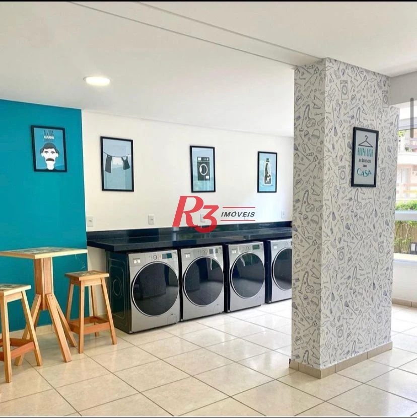 Apartamento com 2 dormitórios à venda, Vista Mar - Porteira Fechada no Guarujá/SP