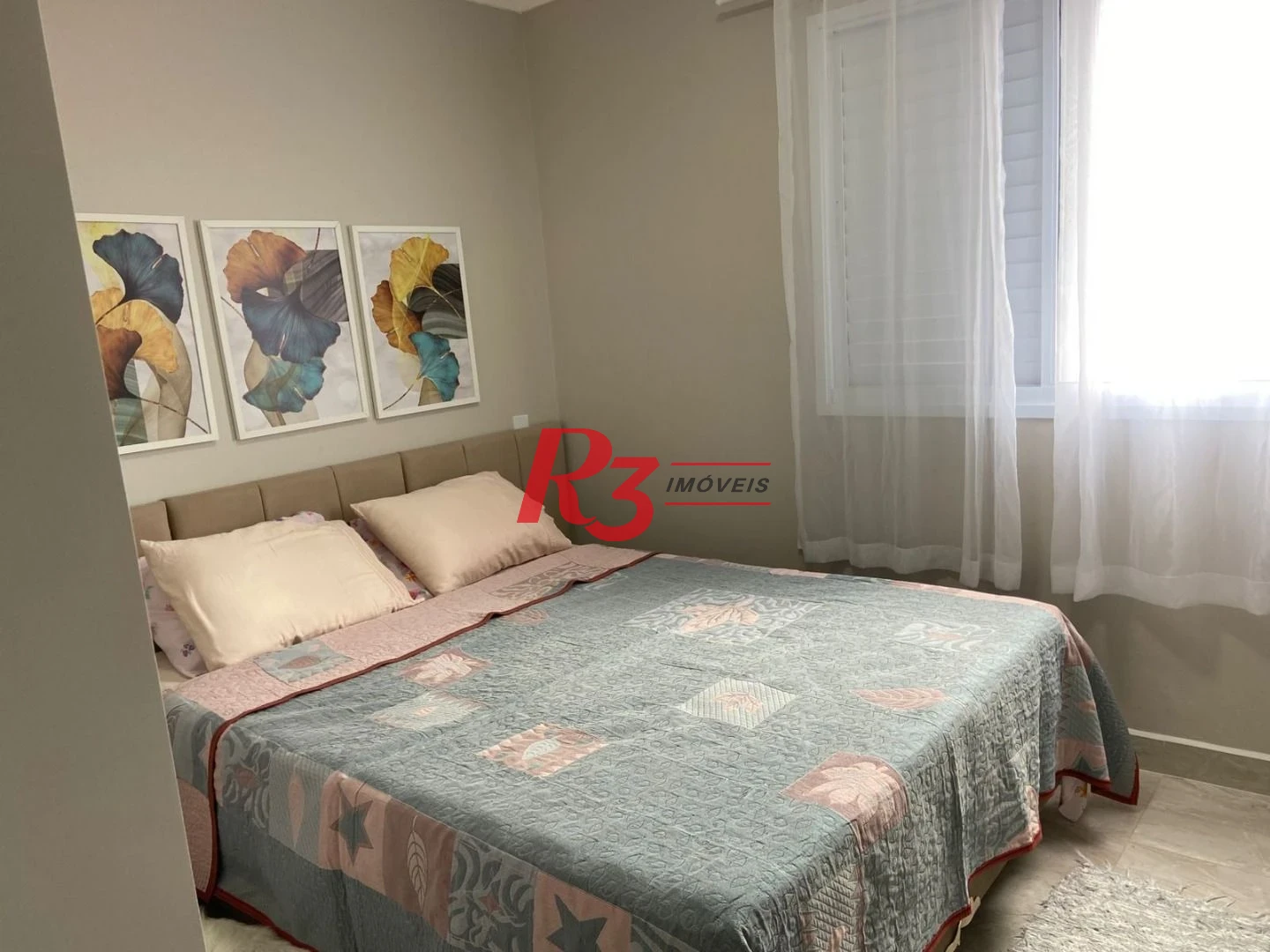 Apartamento com 2 dormitórios à venda, Vista Mar - Porteira Fechada no Guarujá/SP