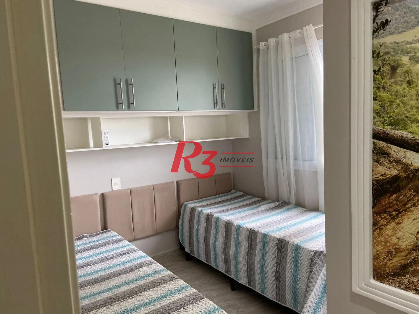 Apartamento com 2 dormitórios à venda, Vista Mar - Porteira Fechada no Guarujá/SP