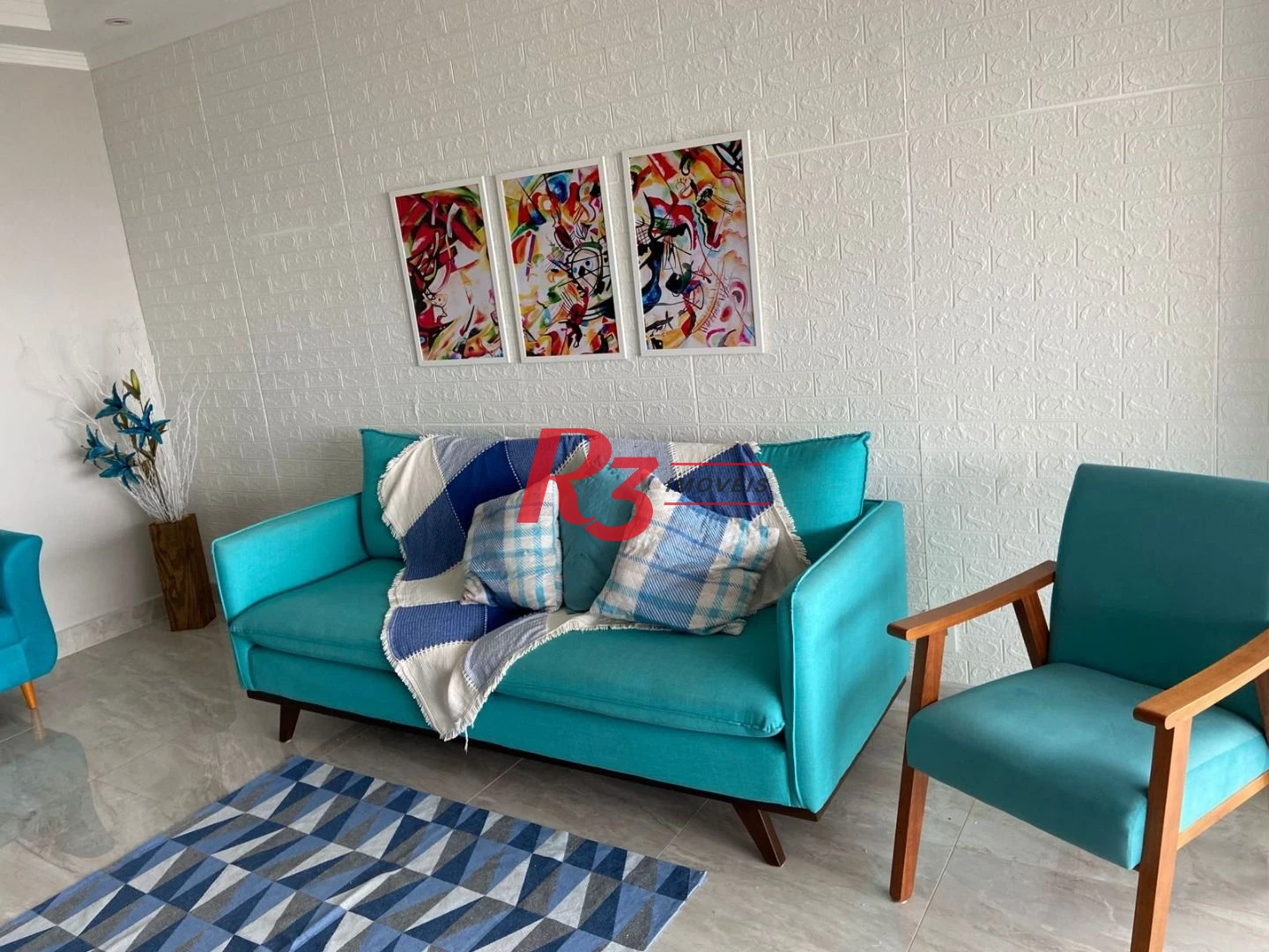 Apartamento com 2 dormitórios à venda, Vista Mar - Porteira Fechada no Guarujá/SP
