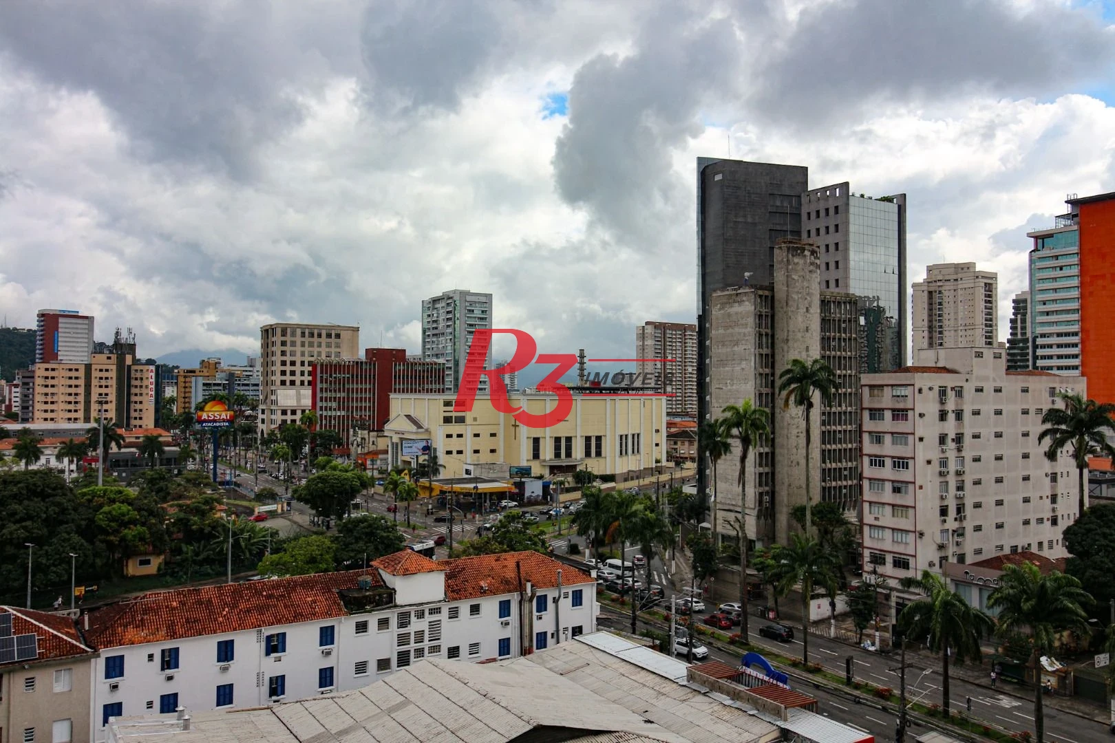 Sala para alugar, 44 m² por R$ 2.900,02/mês - Gonzaga - Santos/SP