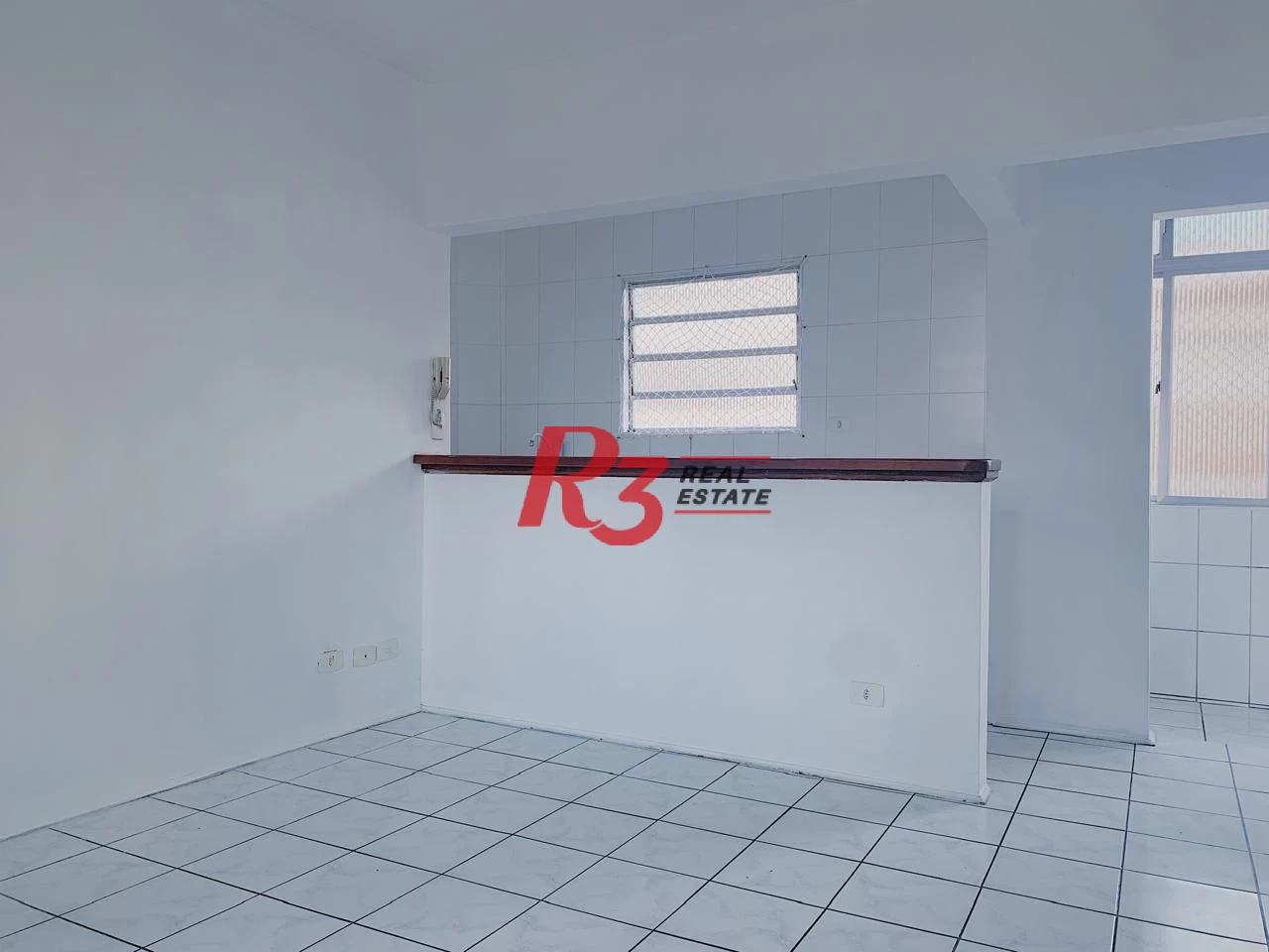 Apartamento com 1 dormitório para alugar, 65 m² por R$ 3.000,02/mês - Aparecida - Santos/SP