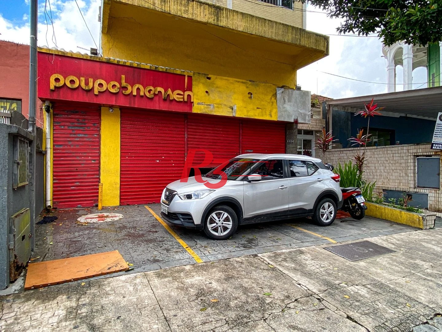 Alugar loja 250m² com Mezanino 3 Vagas  Bairro Aparecida.