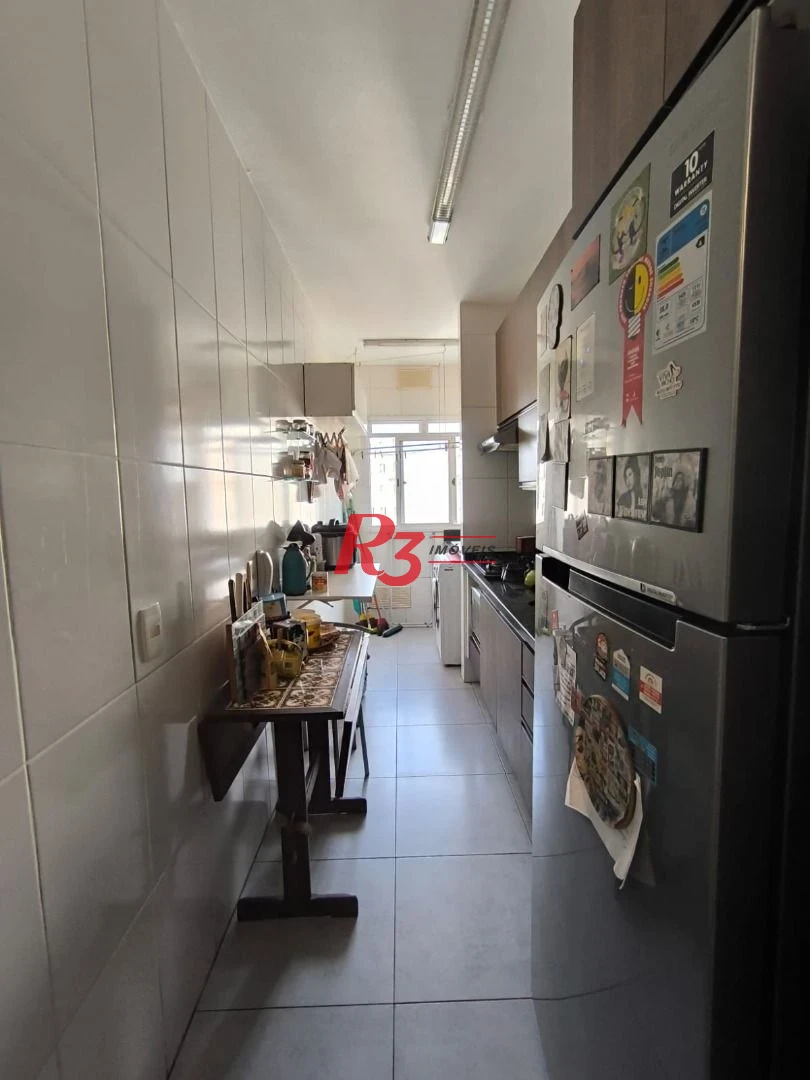 Apartamento com 2 dormitórios à venda, 84 m² por R$ 650.000,00 - Marapé - Santos/SP