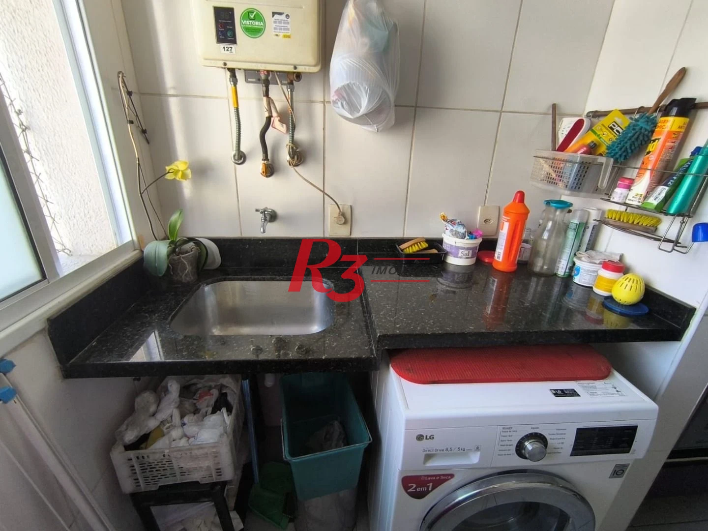 Apartamento com 2 dormitórios à venda, 84 m² por R$ 650.000,00 - Marapé - Santos/SP