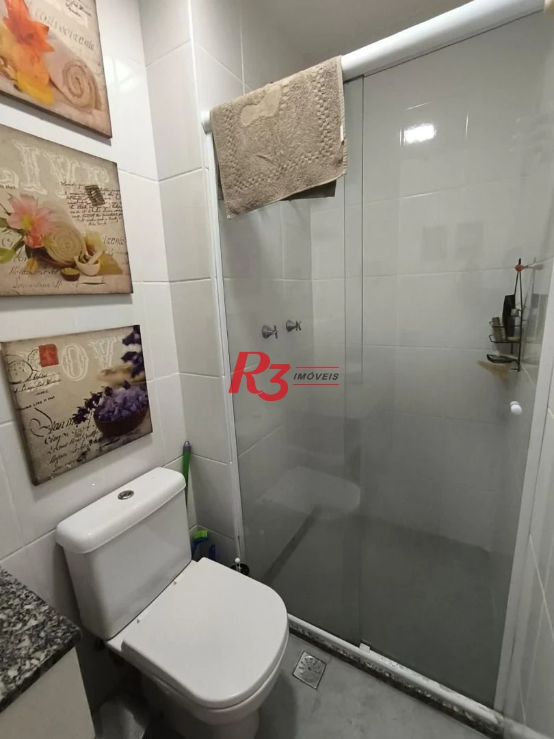 Apartamento com 2 dormitórios à venda, 84 m² por R$ 650.000,00 - Marapé - Santos/SP
