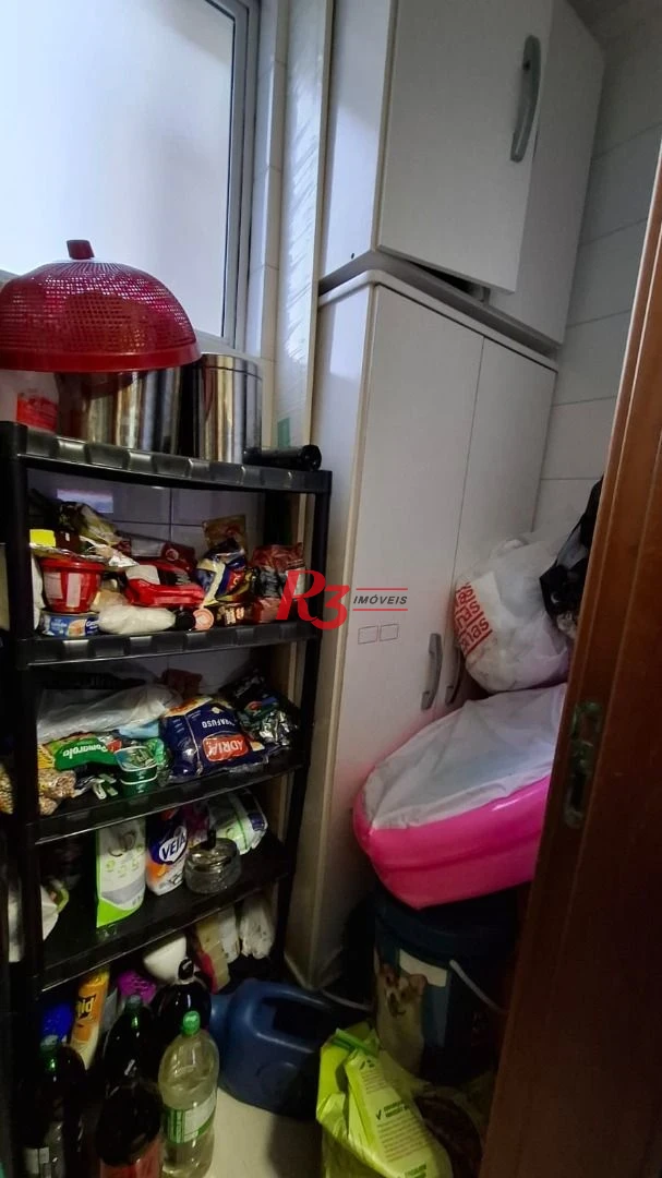 Apartamento Garden à venda, com 2 suítes e 3 vagas, Gonzaga, Santos SP