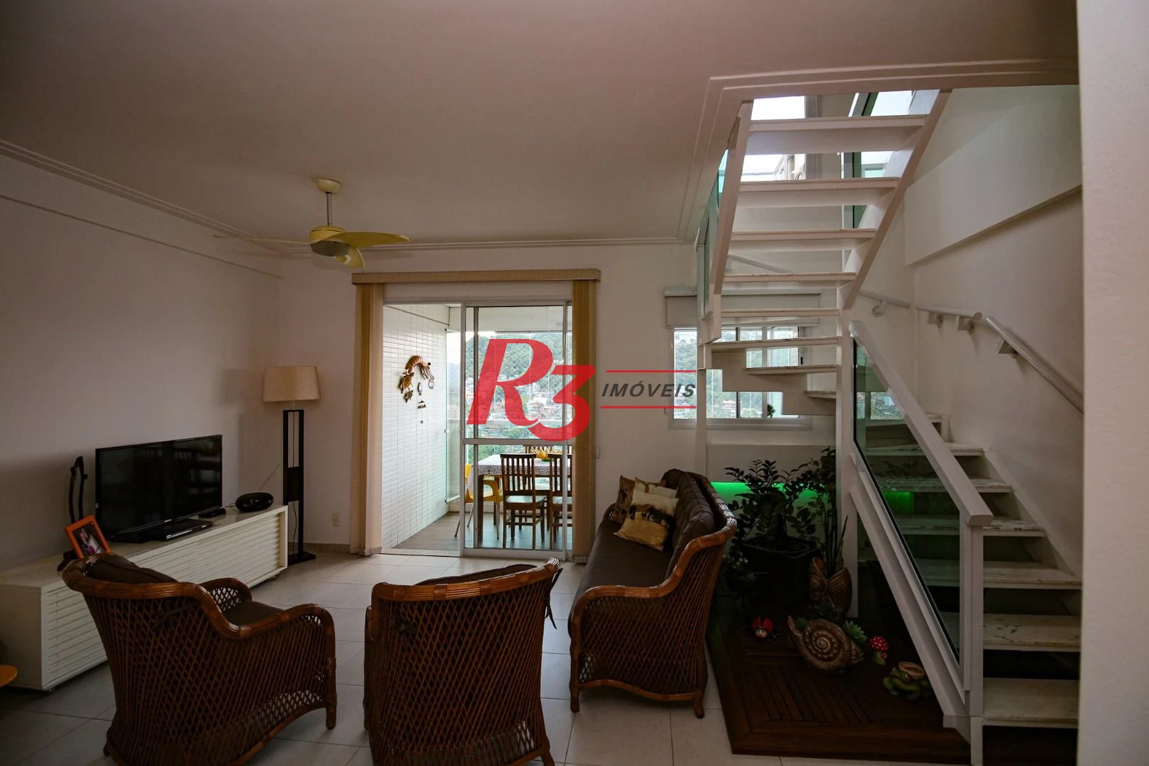 Cobertura com 2 dormitórios para alugar, 123 m² por R$ 8.500,00/mês - José Menino - Santos/SP