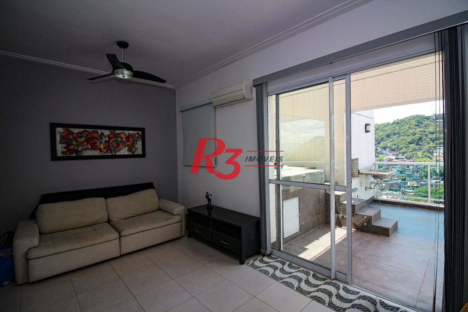 Cobertura com 2 dormitórios para alugar, 123 m² por R$ 8.500,00/mês - José Menino - Santos/SP