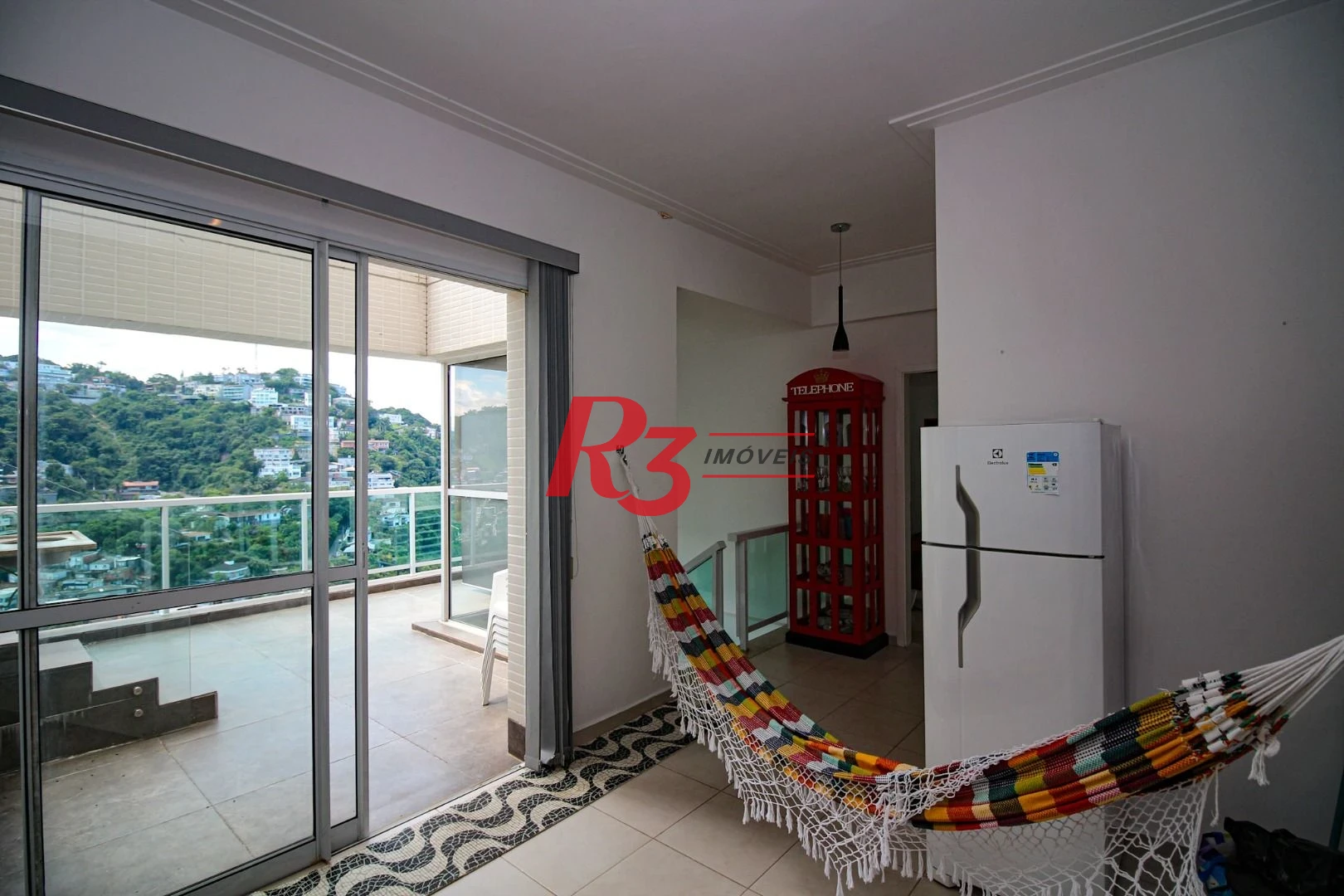 Cobertura com 2 dormitórios para alugar, 123 m² por R$ 8.500,00/mês - José Menino - Santos/SP