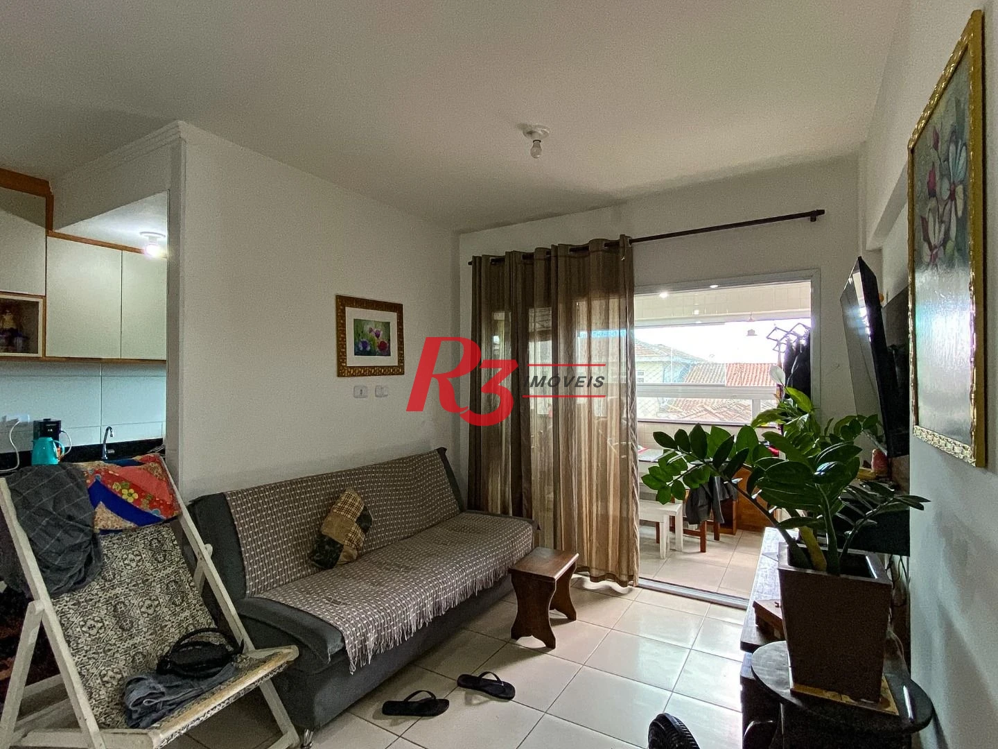 Apartamento com 2 dormitórios à venda, 72 m² por R$ 590.000,00 - Macuco - Santos/SP