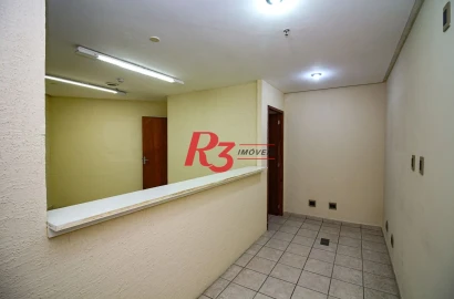 Sala para alugar, 54 m² por R$ 2.800,02/mês - Vila Nova - Santos/SP