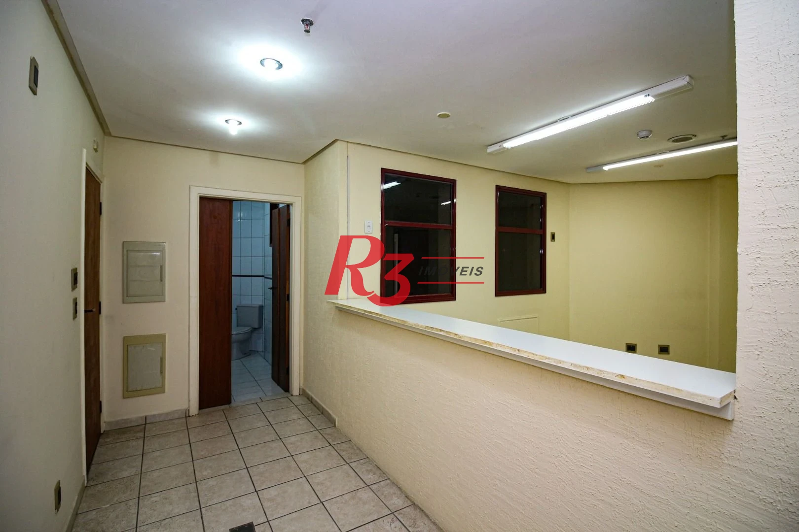 Sala para alugar, 54 m² por R$ 2.800,02/mês - Vila Nova - Santos/SP