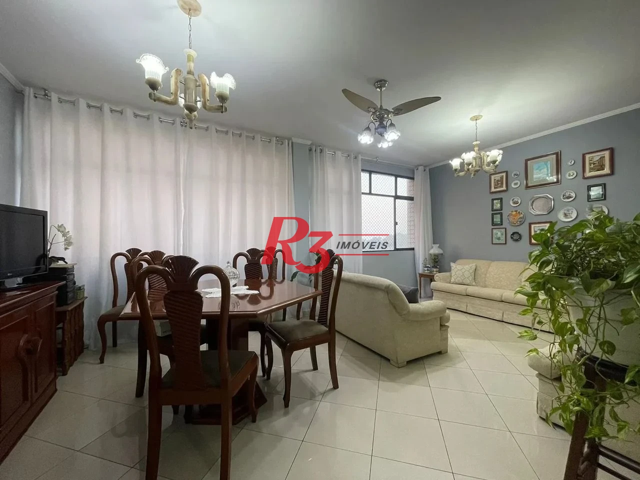 Apartamento com 3 dormitórios, 140 m² - venda por R$ 1.120.000,00 ou aluguel por R$ 8.200,00/mês - José Menino - Santos/SP