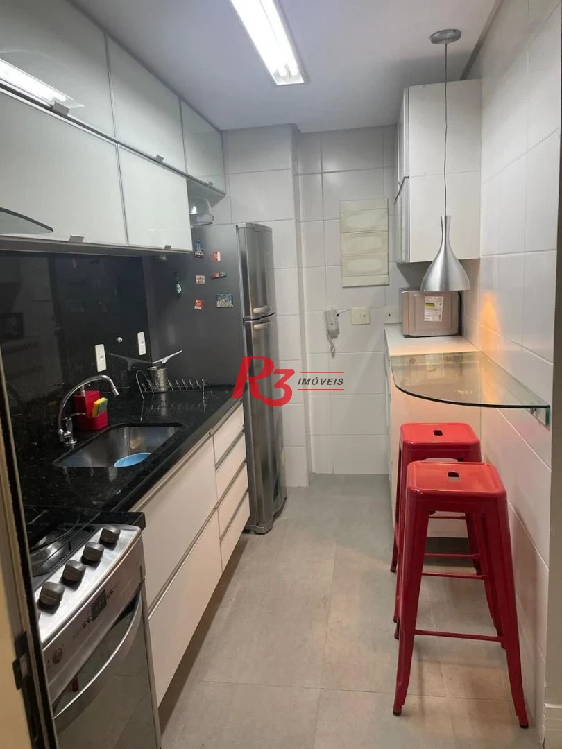 Apartamento à venda, 68 m² por R$ 689.000,00 - Gonzaga - Santos/SP