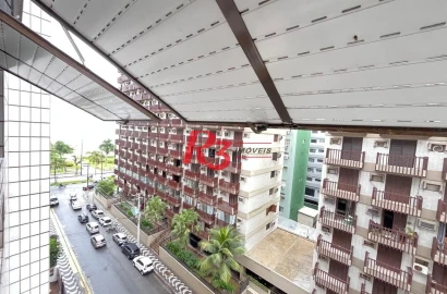 Apartamento à venda, 80 m² por R$ 705.000,00 - Gonzaga - Santos/SP