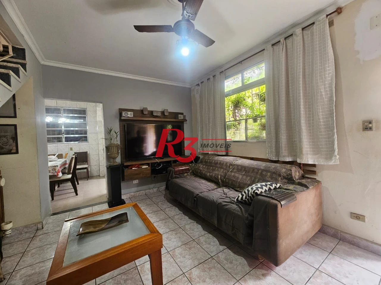 Sobrado à venda, 98 m² por R$ 650.000,00 - Campo Grande - Santos/SP