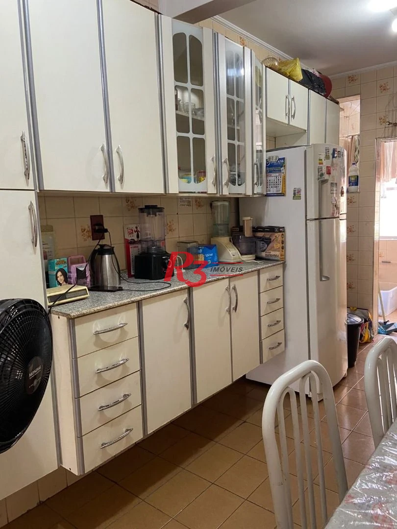 Apartamento com 3 dormitórios à venda, 94 m² por R$ 330.000,00 - Vila Belmiro - Santos/SP