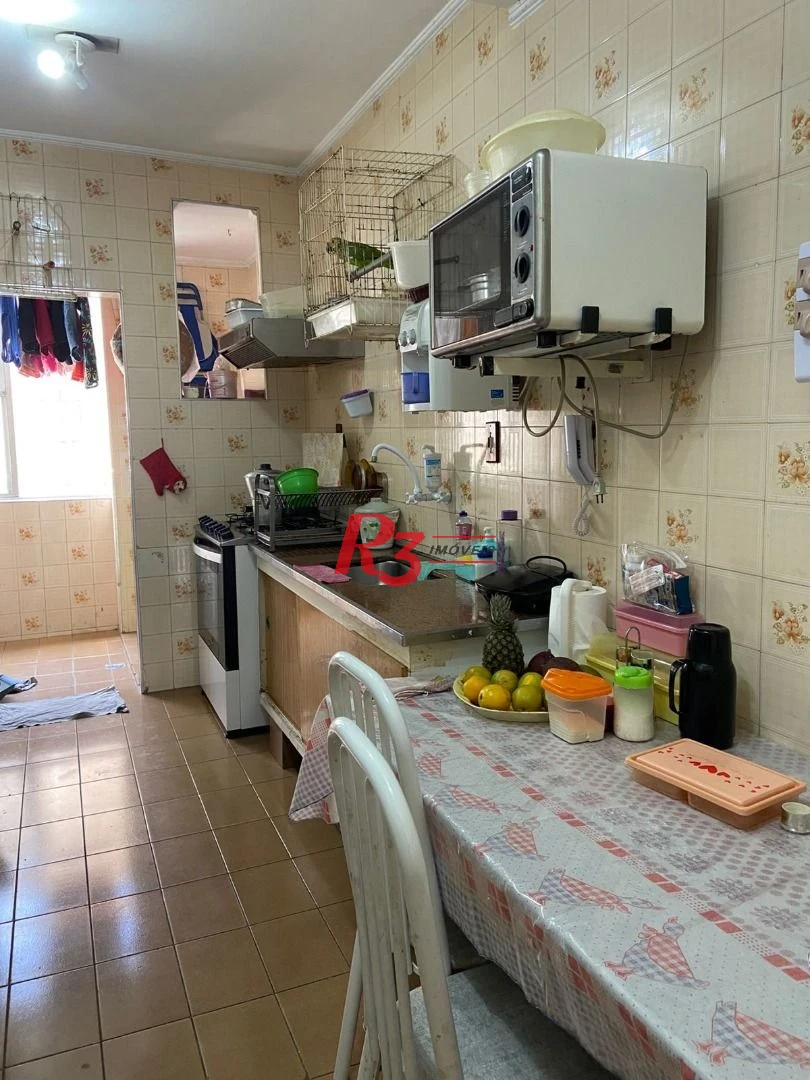 Apartamento com 3 dormitórios à venda, 94 m² por R$ 330.000,00 - Vila Belmiro - Santos/SP