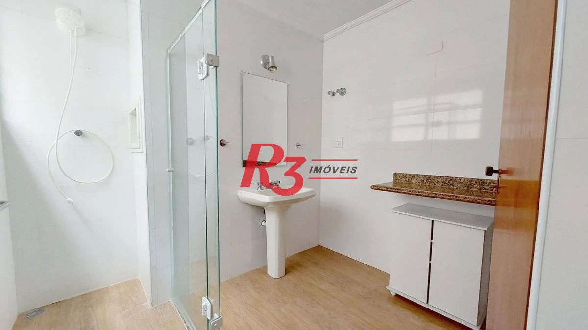 Apartamento à venda, 140 m² - Gonzaga - Santos/SP