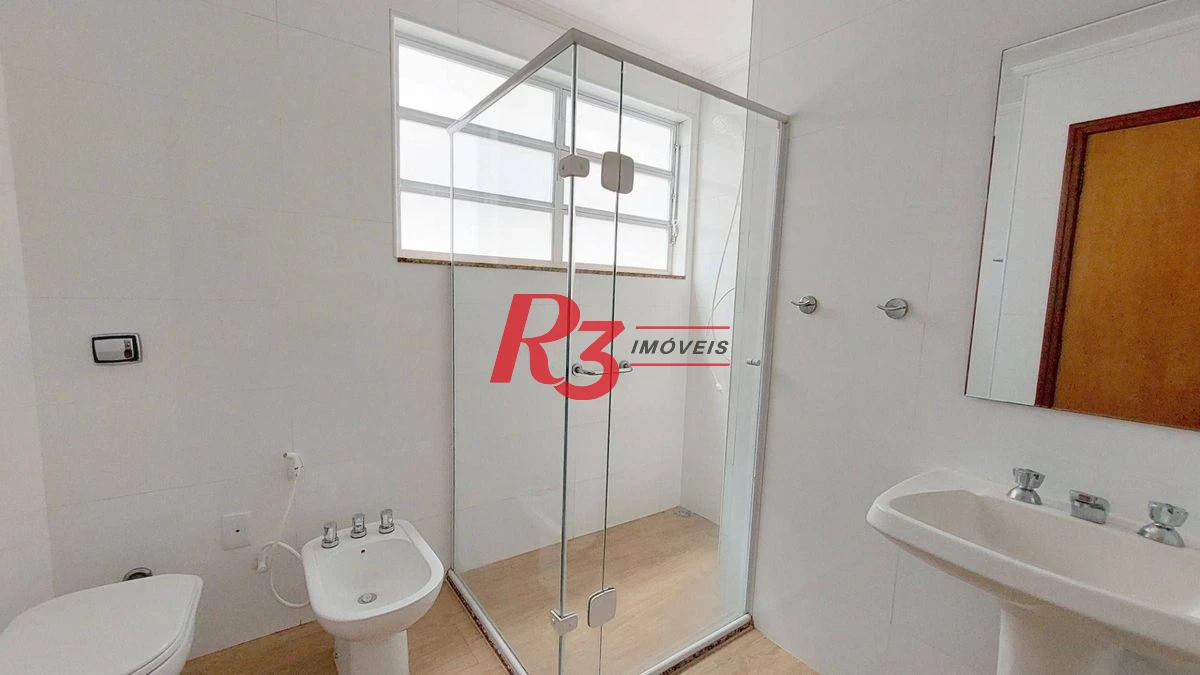 Apartamento à venda, 140 m² - Gonzaga - Santos/SP