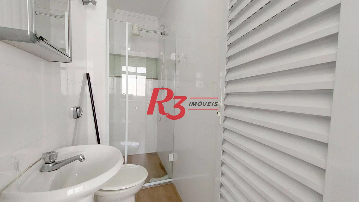 Apartamento à venda, 140 m² - Gonzaga - Santos/SP