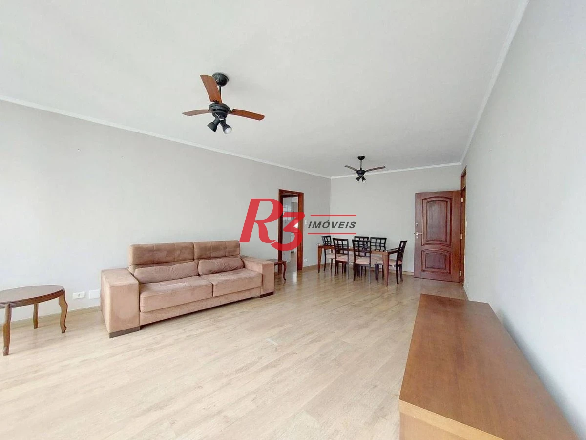 Apartamento à venda, 140 m² - Gonzaga - Santos/SP