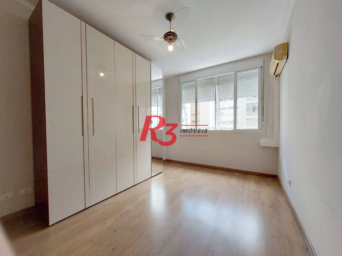 Apartamento à venda, 140 m² - Gonzaga - Santos/SP