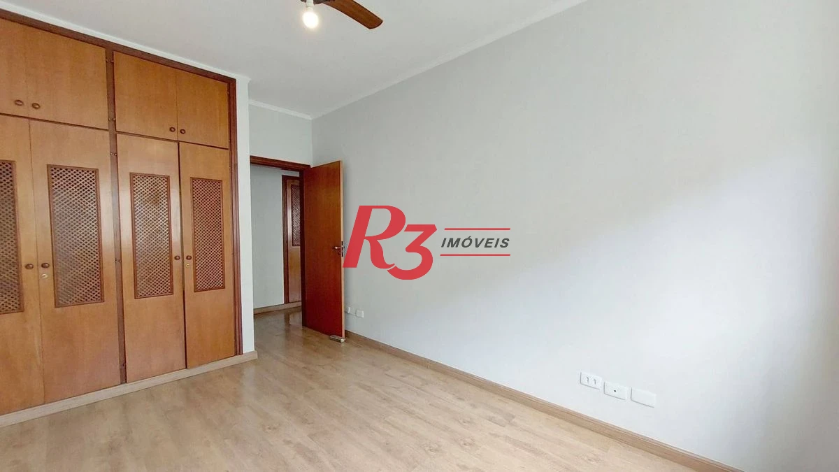Apartamento à venda, 140 m² - Gonzaga - Santos/SP