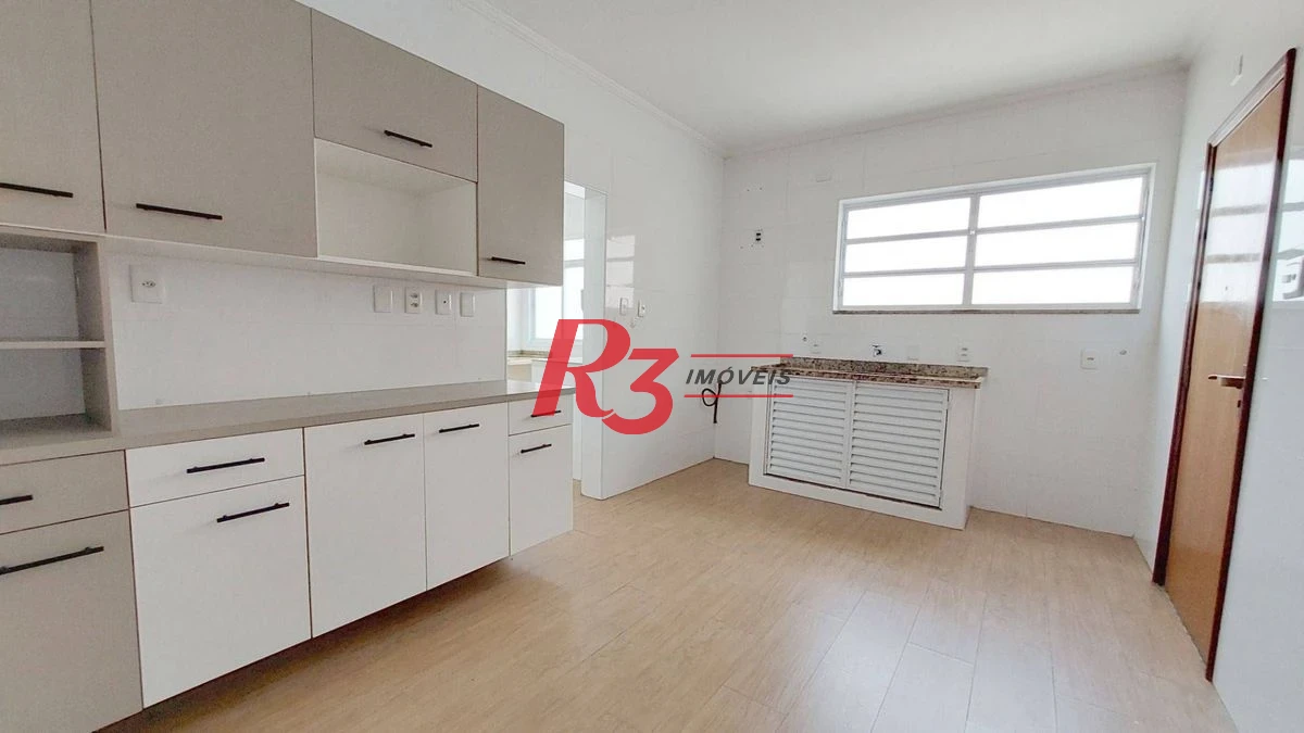 Apartamento à venda, 140 m² - Gonzaga - Santos/SP