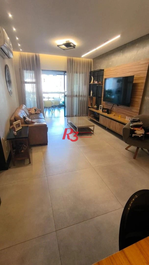 Apartamento à venda, 132 m² por R$ 1.300.000,00 - Pompéia - Santos/SP
