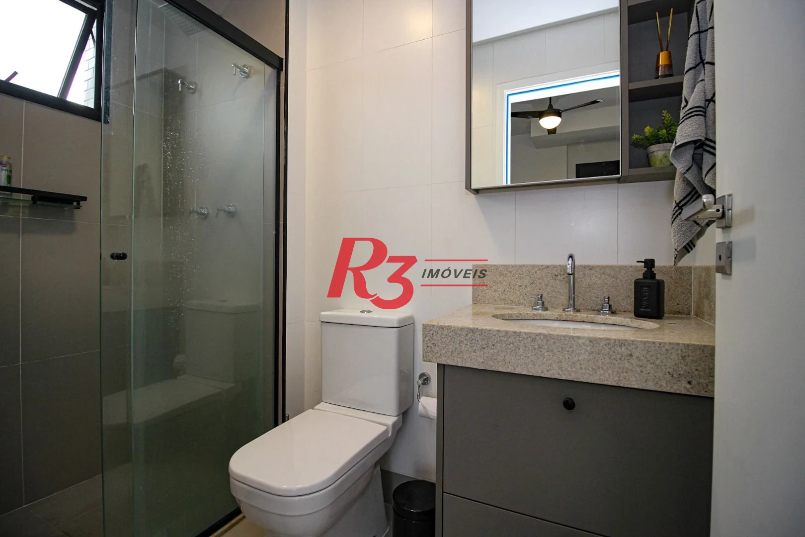 Apartamento à venda, 83 m² por R$ 1.330.000,00 - Boqueirão - Santos/SP