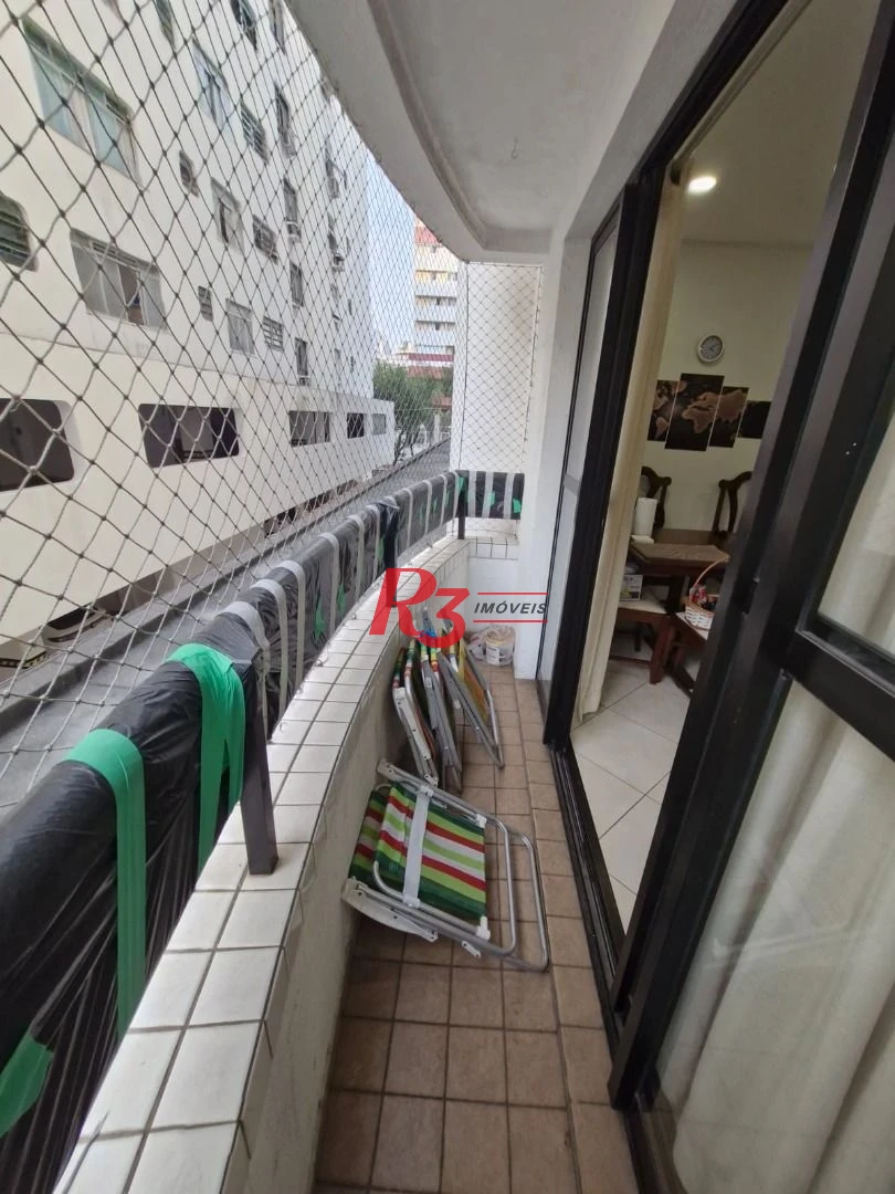 Apartamento com 2 Quartos  à venda, 83 m² por R$ 650.000 - Pompéia - Santos/SP