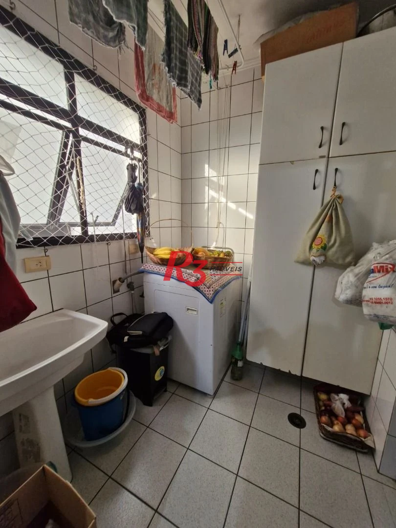 Apartamento com 2 Quartos  à venda, 83 m² por R$ 650.000 - Pompéia - Santos/SP